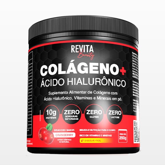 COLAGENO + ÁCIDO HIALURÔNICO REVITA BEAUTY 250G - ENVIO EXPRES