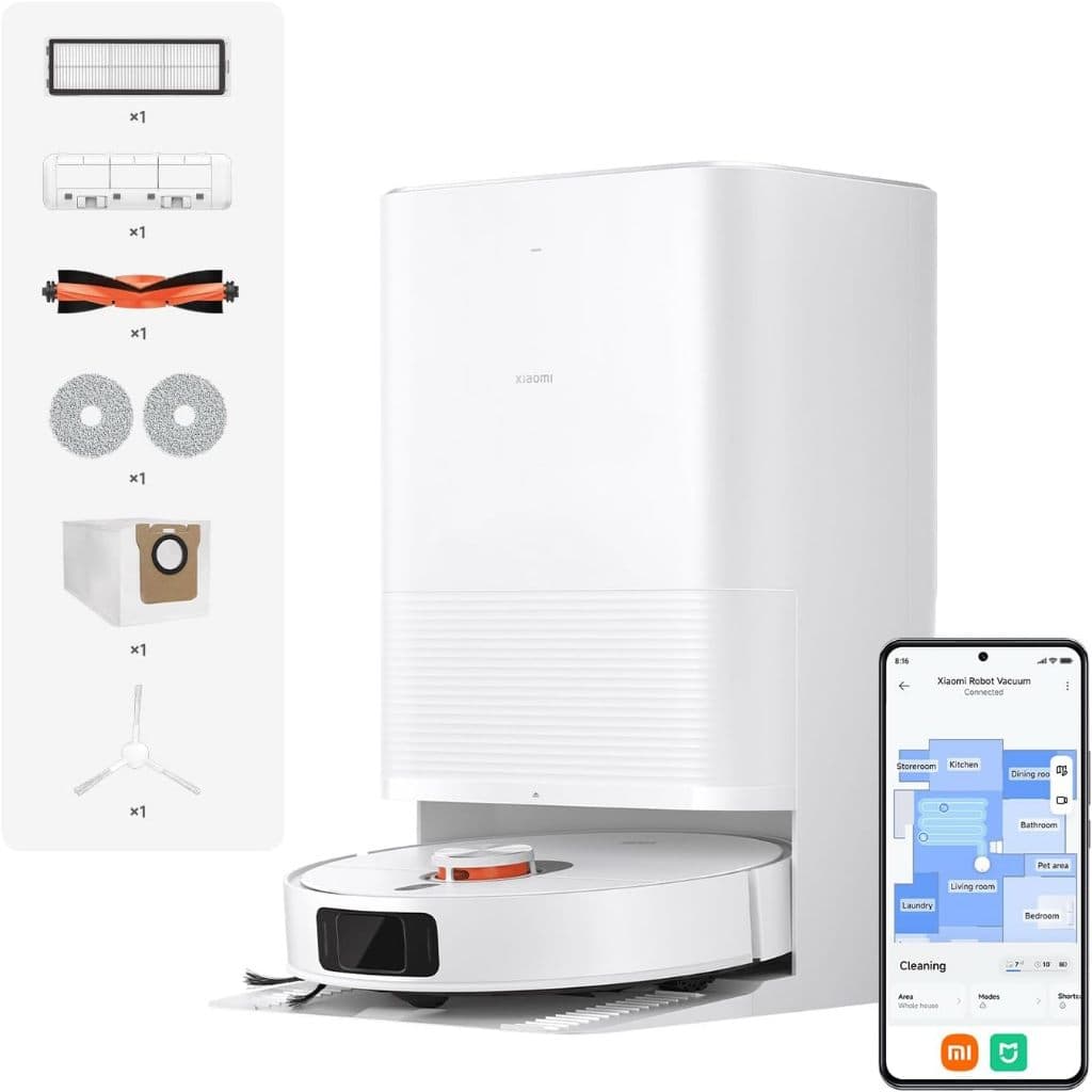 Robô Aspirador Xiaomi X20 Pro / Aspira Passa Pano e Lava 220v/110v Original Robo modelo 2025