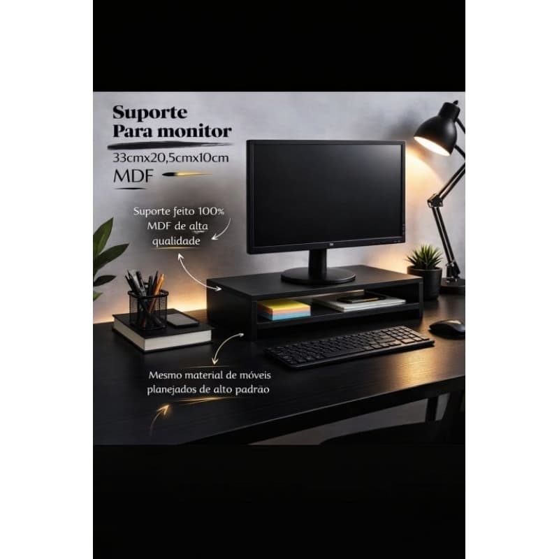 Suporte Mesa para Monitor e teclado Notebook mesa.