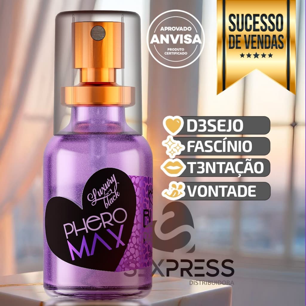 PERFUME AFRODISÍACO LUXURY O PERFUME QUE MARCA PRESENÇA
