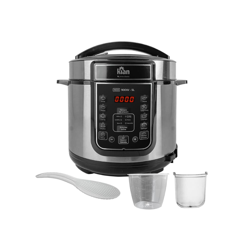 Kian Panela de Pressão 5L Elétrica 127V - PPE101