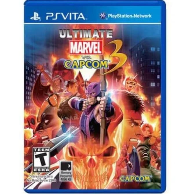 Ultimate Marvel Vs Capcom 3 Psvita Original (Recondicionado)
