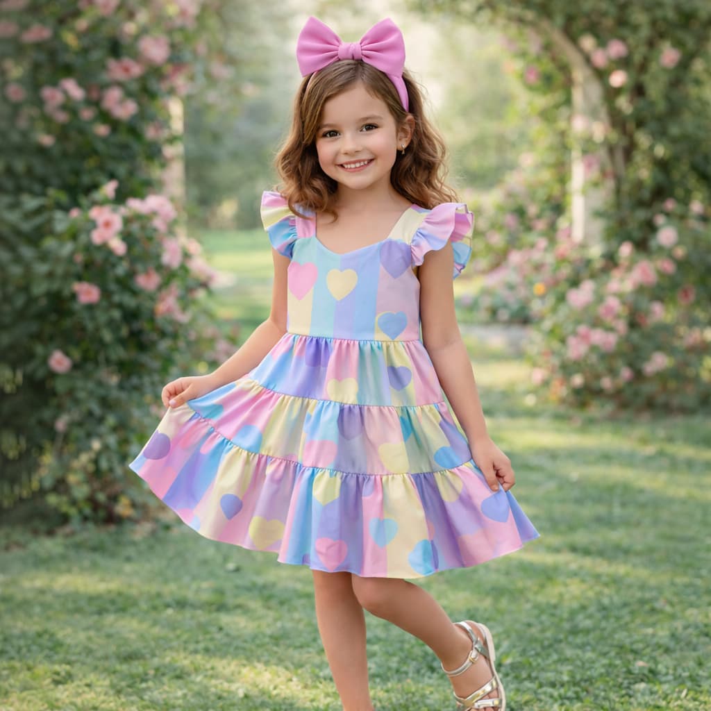 Vestido Infantil Luxo Premium Menina