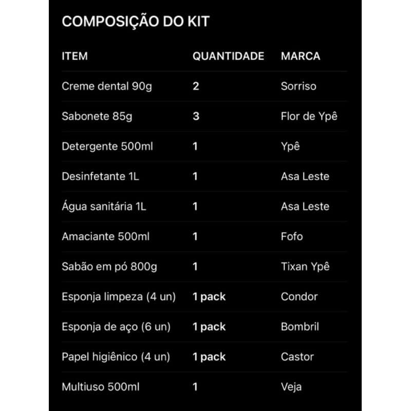 Kit Limpeza Essencial Completo 14 ITENS | Produtos de Limpeza para Casa