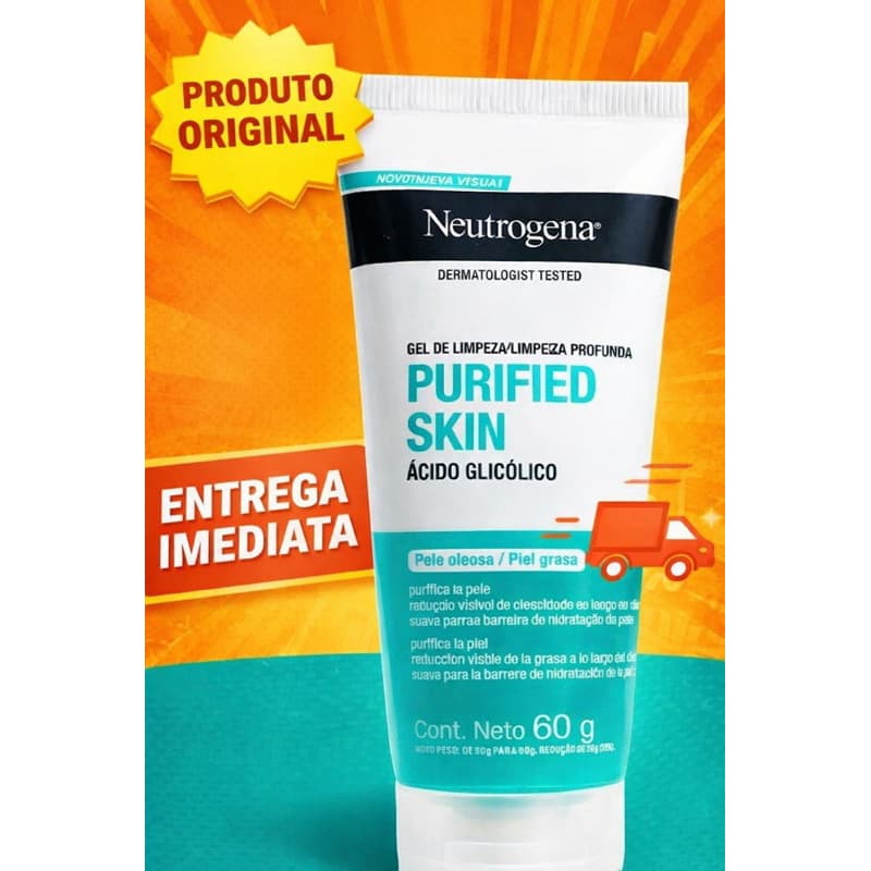 Neutrogena Gel de Limpeza Facial Purified Skin 60g