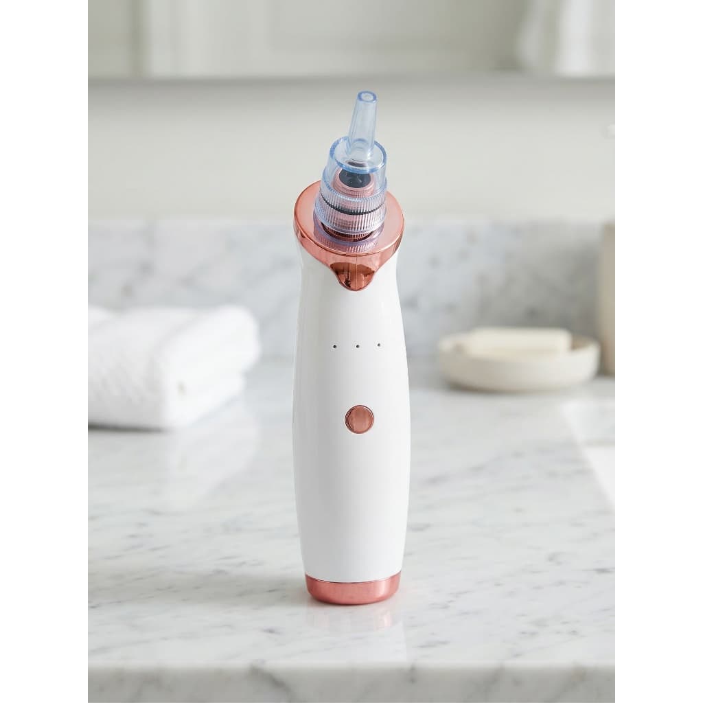 Esfoliante elétrico a vácuo, remoção de cravos e acne, limpeza facial