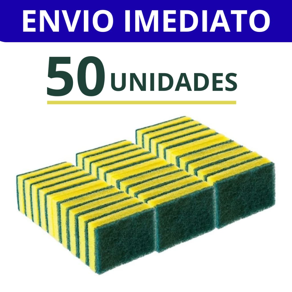 Kit Esponjas de Lavar Louça Buchas Multiuso Para Limpezas Em Geral