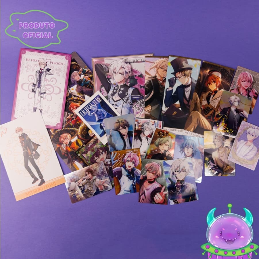 Idolish7 Cards, Postais, Shikishis e Pashas