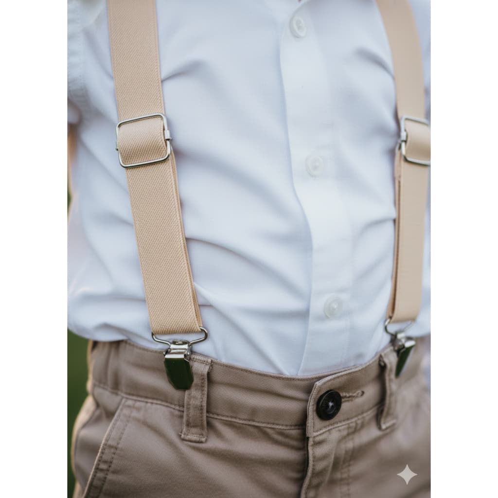 Suspensório Infantil Com Regulagem + Gravata Borboleta Festa Casamento Social