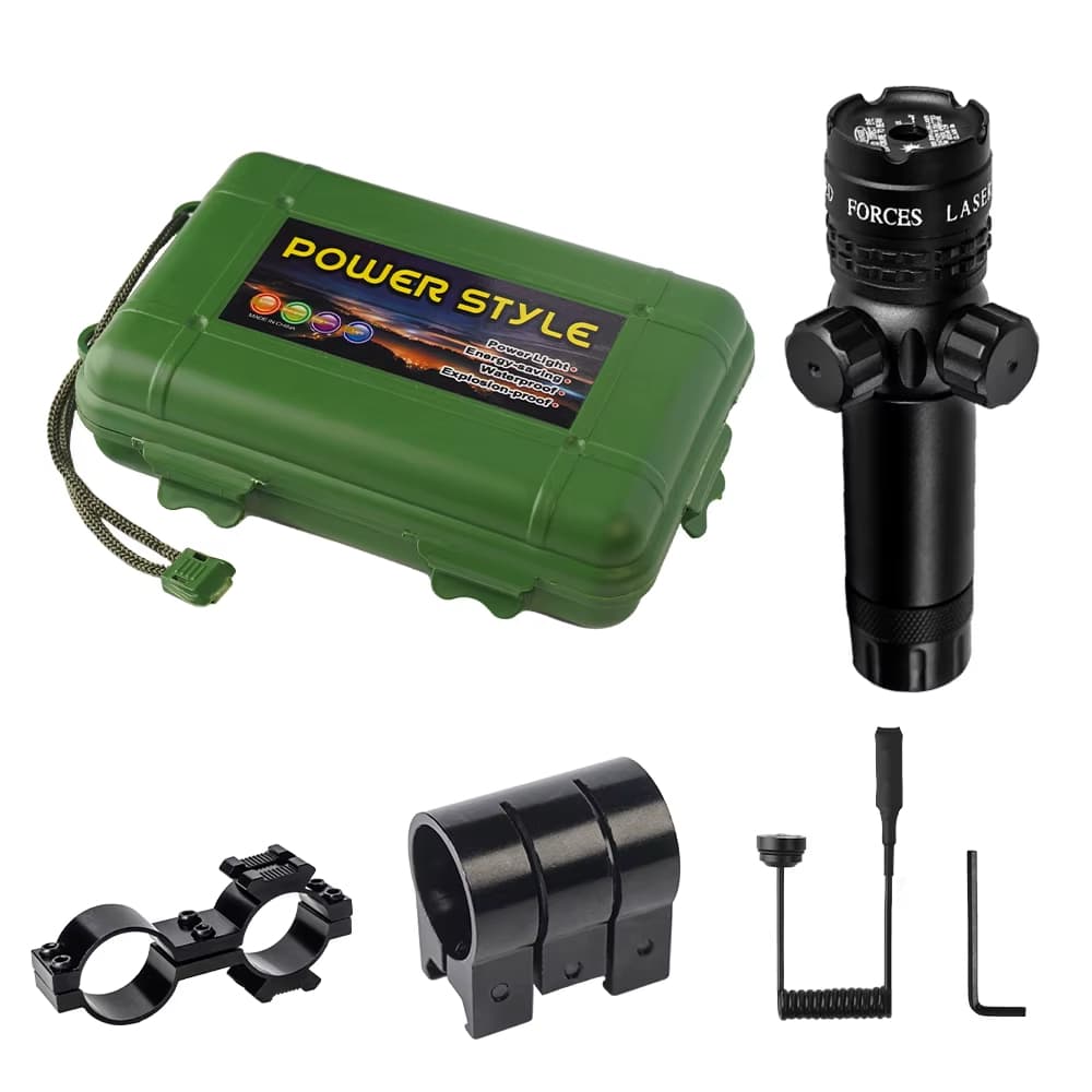 Visão laser verde 803 Ajustável para Windage & Elevation Design à prova d'água e choque IPX4