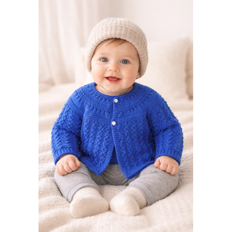 CASACO DE TRICÔ BEBÊ