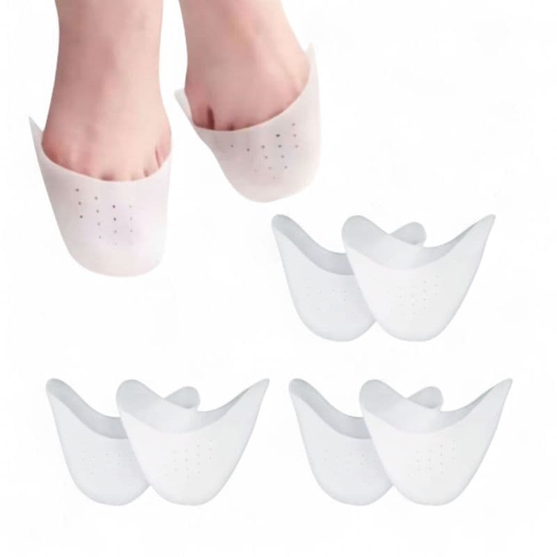 Protetor Dedo Ponteira de Pé Silicone Conforto Ponta do Pé Palmilha