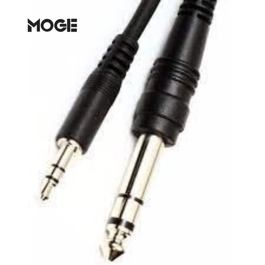 Cabo P2 x P10 Macho 1,8m LE-5513 | Áudio Estéreo Profissional