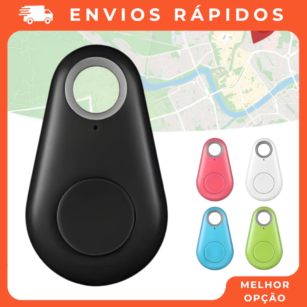 Rastreador Chaveiro de Bagagem Mala PetAnti-Perda Mini Localizador GPS Chaveiro