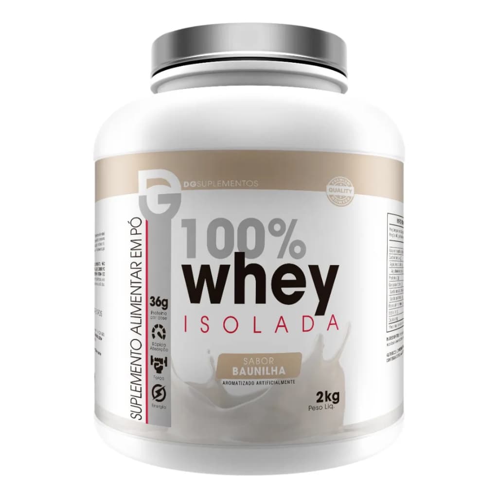 Whey Protein 100% Isolado 2kg - DG LABS