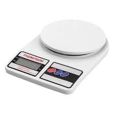 Balança Digital Cozinha 10kg Branco - Alta Precisão e Design Compacto