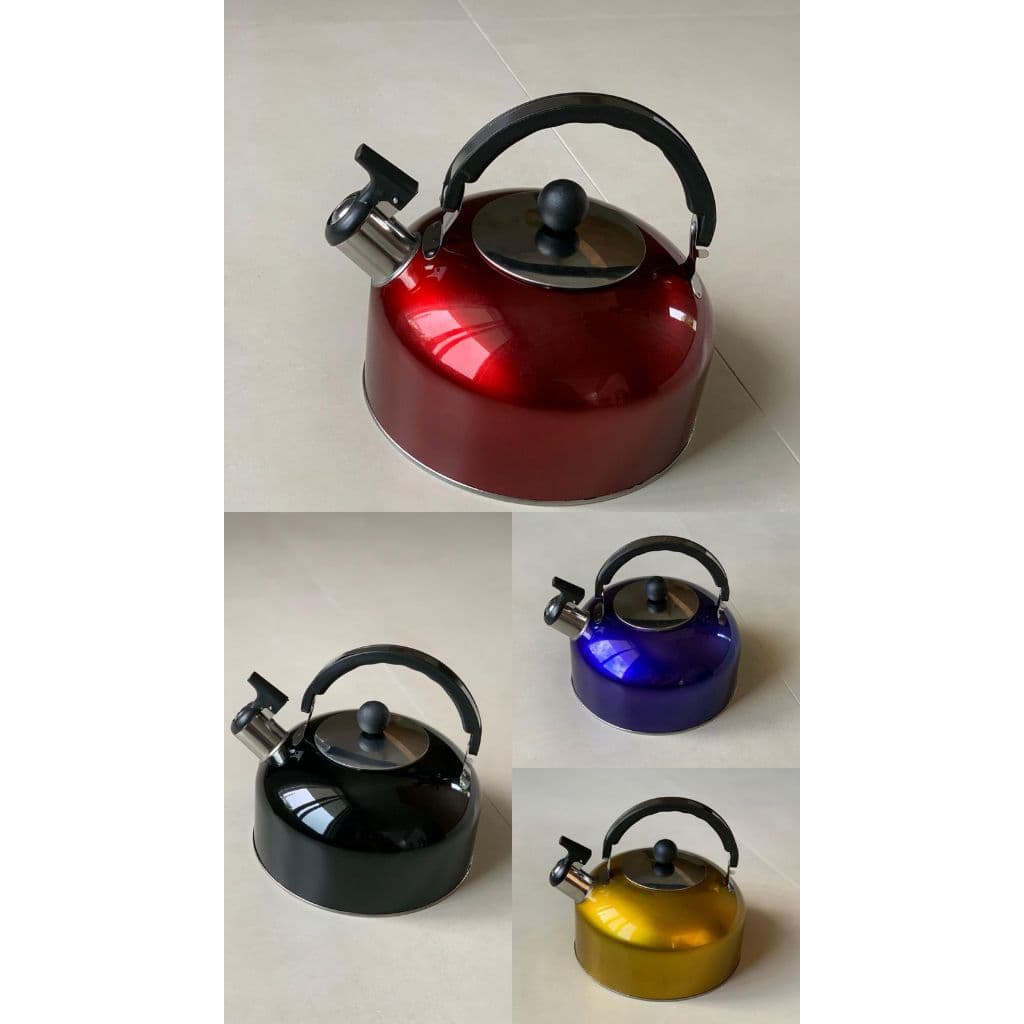 Chaleira Com Apito Aço Inox Ferve Rapido