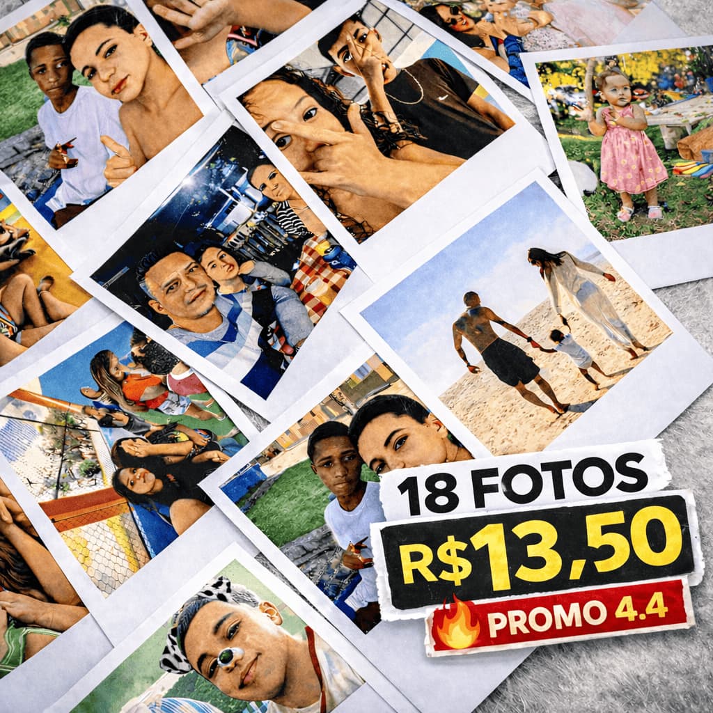Kit Fotos Polaroid Personalizadas – Envio Rápido!