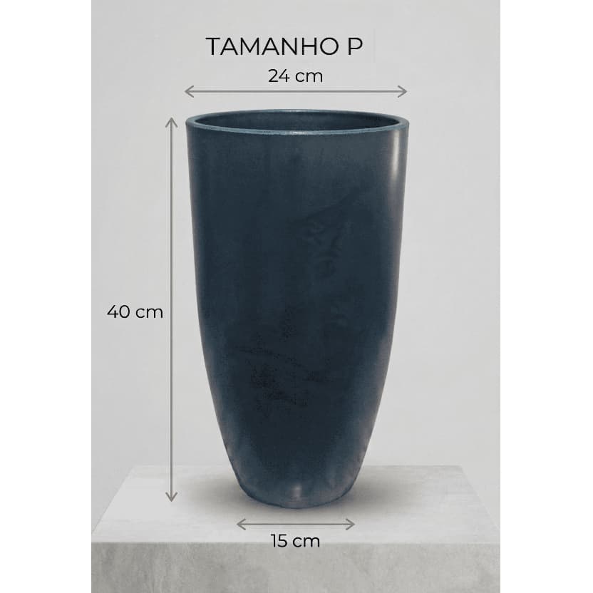 Vaso luxuoso em 4 tamanhos P, M, G e GG