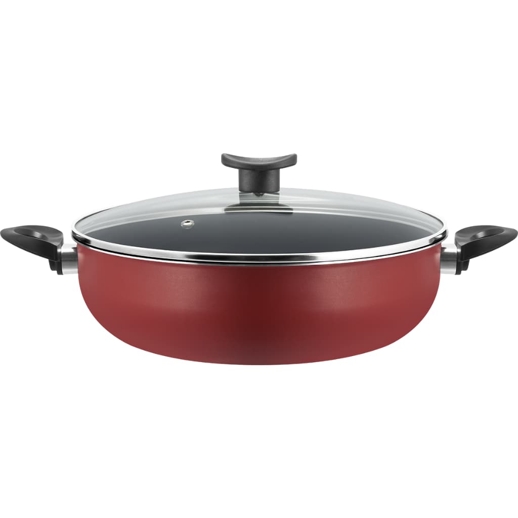 Frigideira Grande Paella Caçarola Wok Antiaderente 28cm