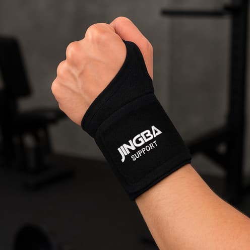 Munhequeira De Pulso Ortopédica de Alta Compressão Tensor Com Polegar Academia Protetor De Punho