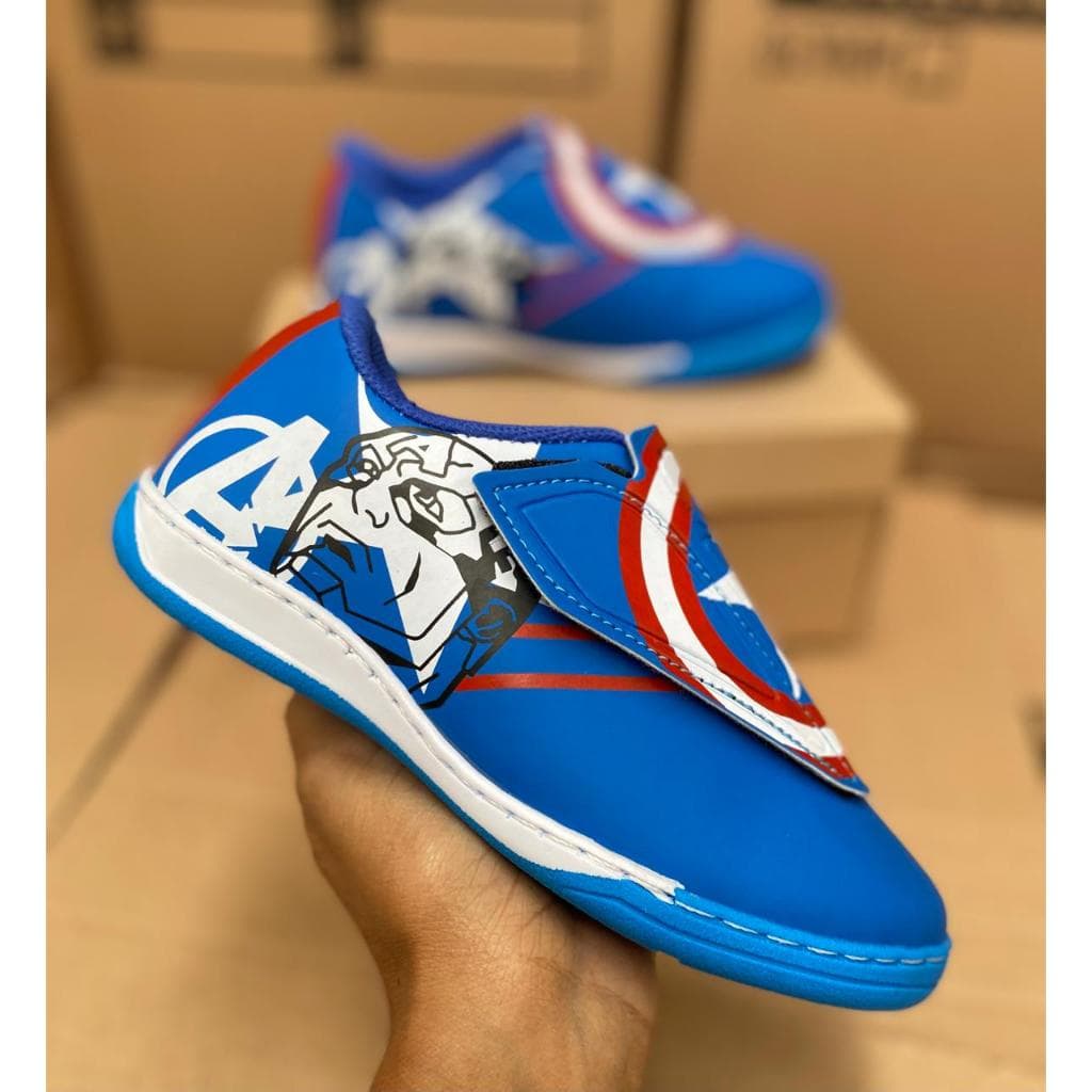 Chuteira Infantil Futsal  Herois Menino Masculina Macia e Confortavel