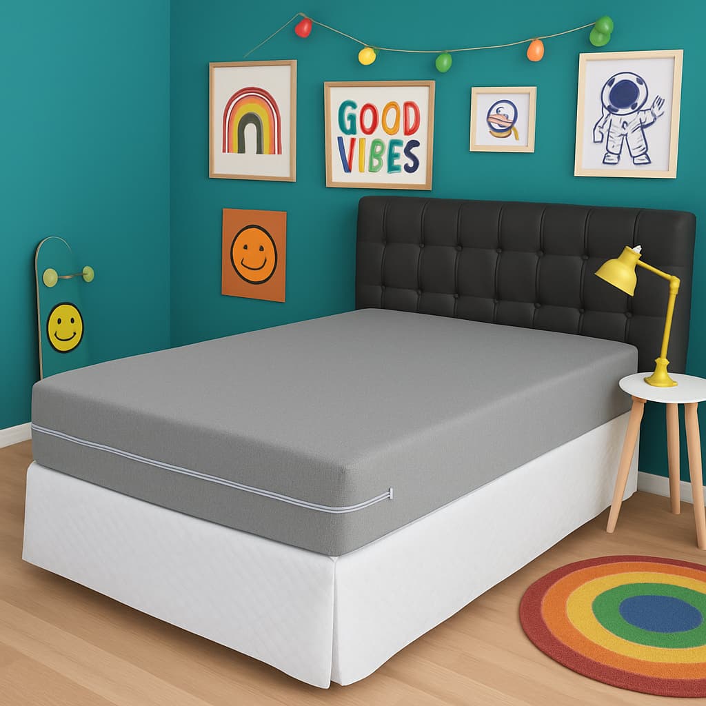 Capa Para Colchão Casal 100% Poliester Com Ziper Milão