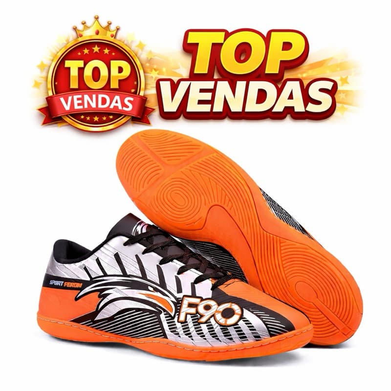 Chuteira Tenis Futsal Sport Ferom Costurada Unissex Leve Confortável Antiderrapante Top Vendas
