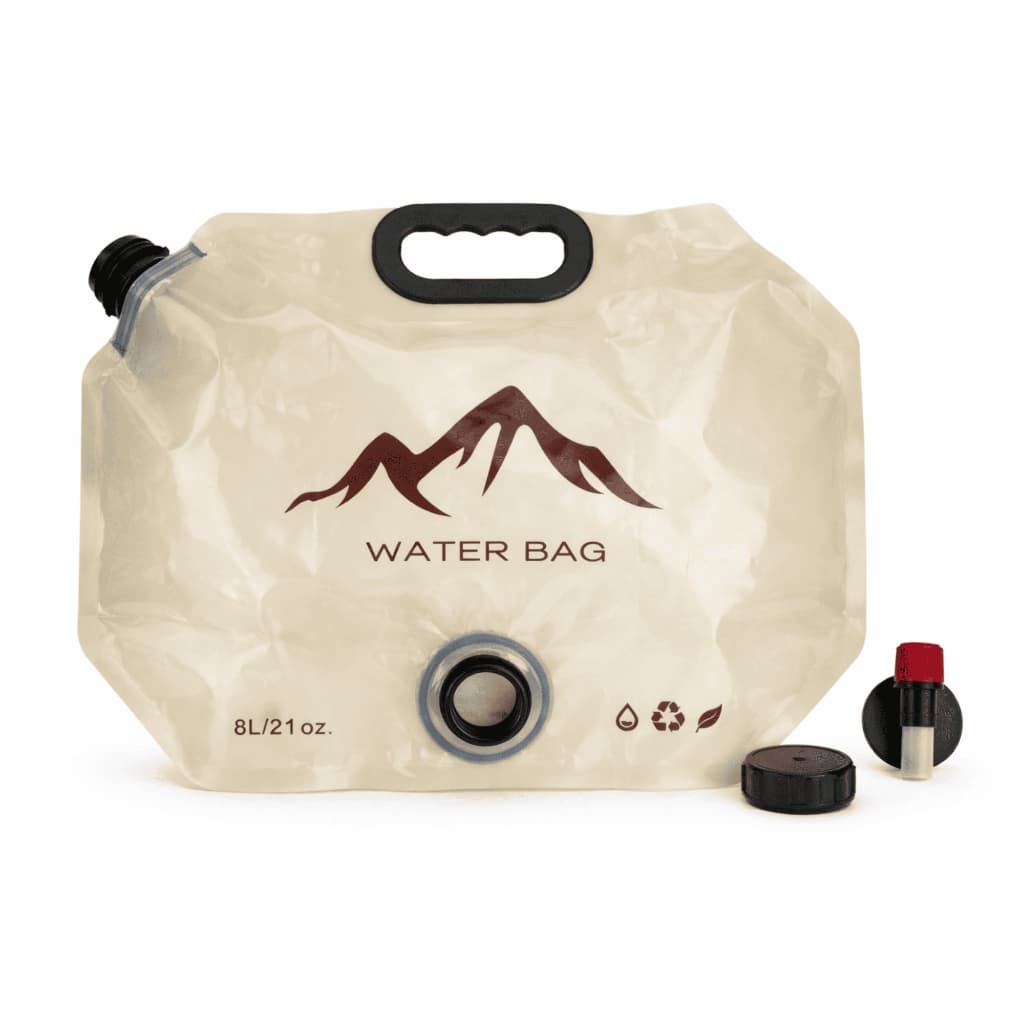 Saco De Água Bolsa Camping Dobrável Multiuso 8 Litros