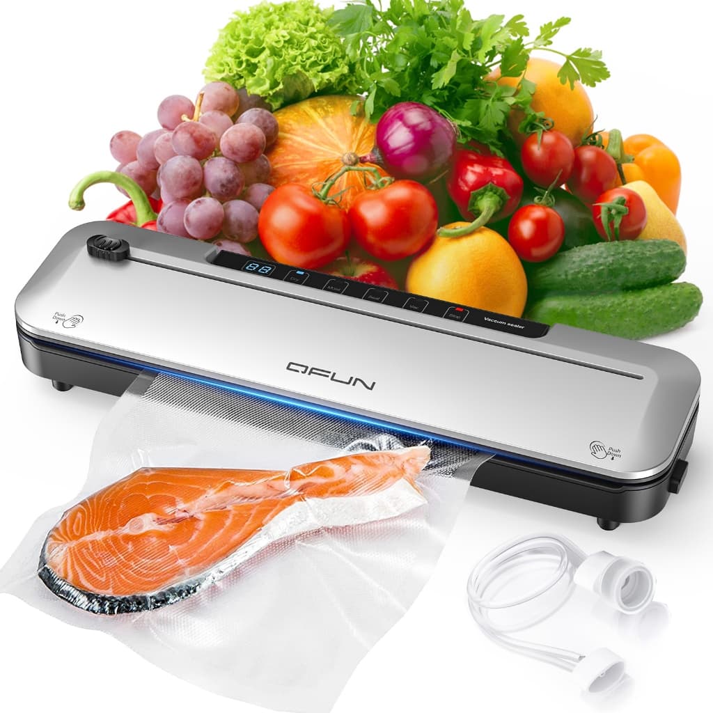 Seladora A Vácuo Portátil Silenciosa Multifuncional Vedação 127V/220V