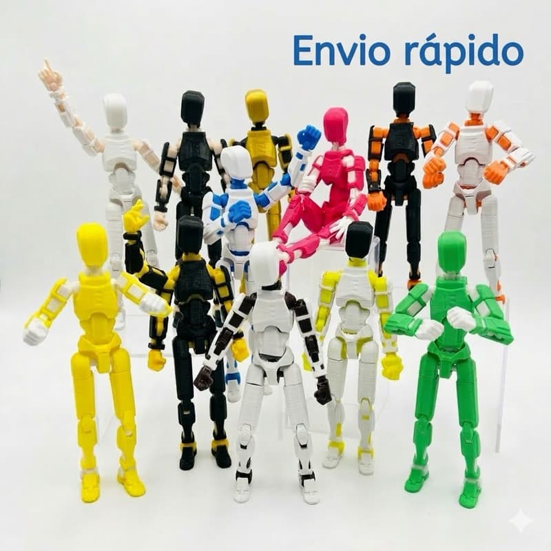 🧍 Dummy 13 Articulado – Boneco Estilo Art Toy | Colecionável