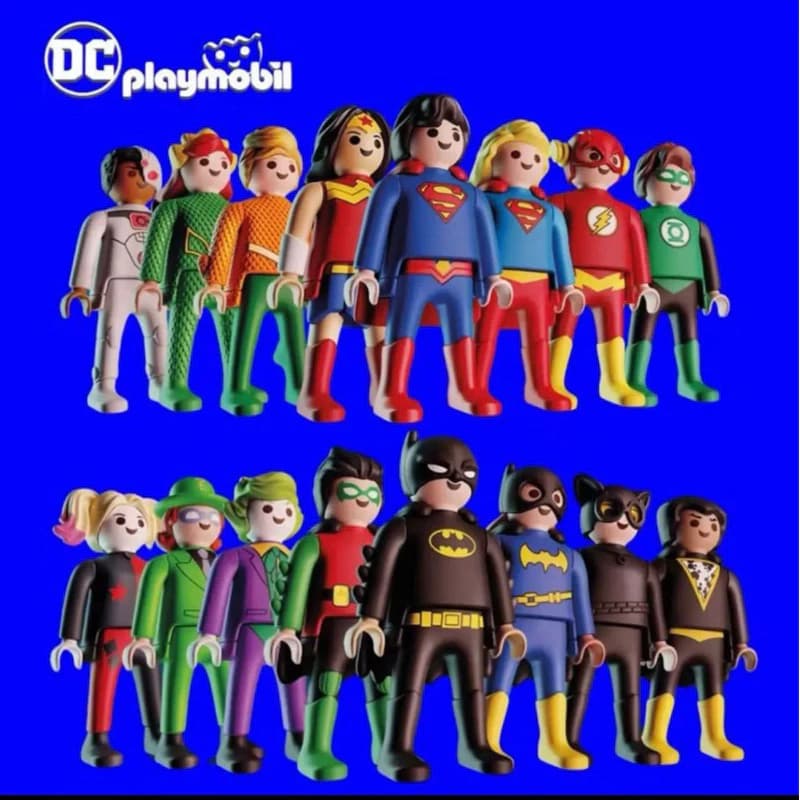 Playmobil DC Kinder Ovo | Brinquedos Colecionáveis | Edição Limitada 2026