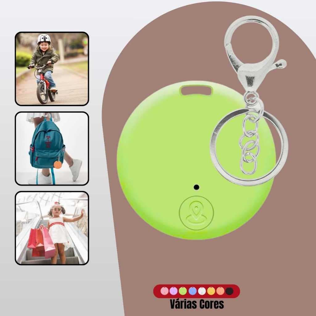 Rastreador Gps Localizador Crianca Filho Infantil Escolar Mochila Smart Tag