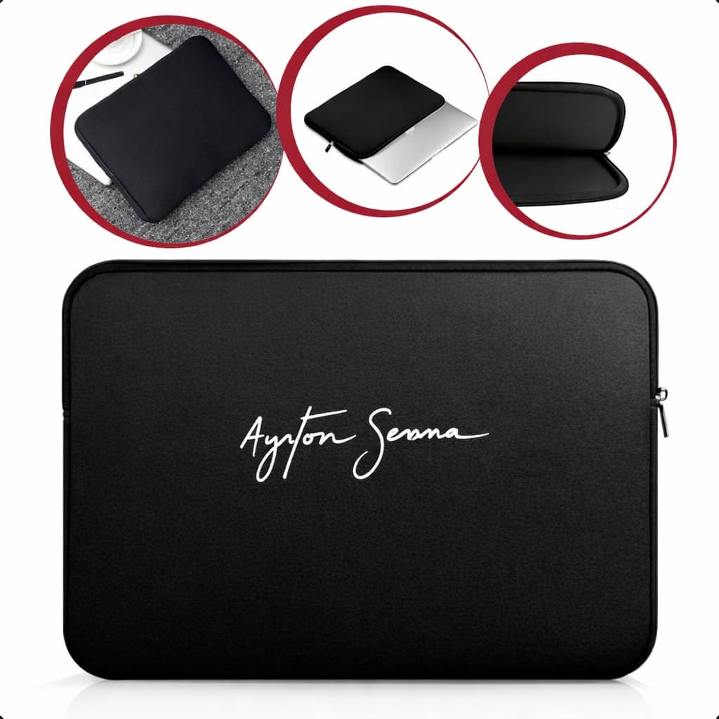 Capa Para Notebook Premium Com Zíper Reforçado Proteção Executiva *ENTREGA IMEDIATA*
