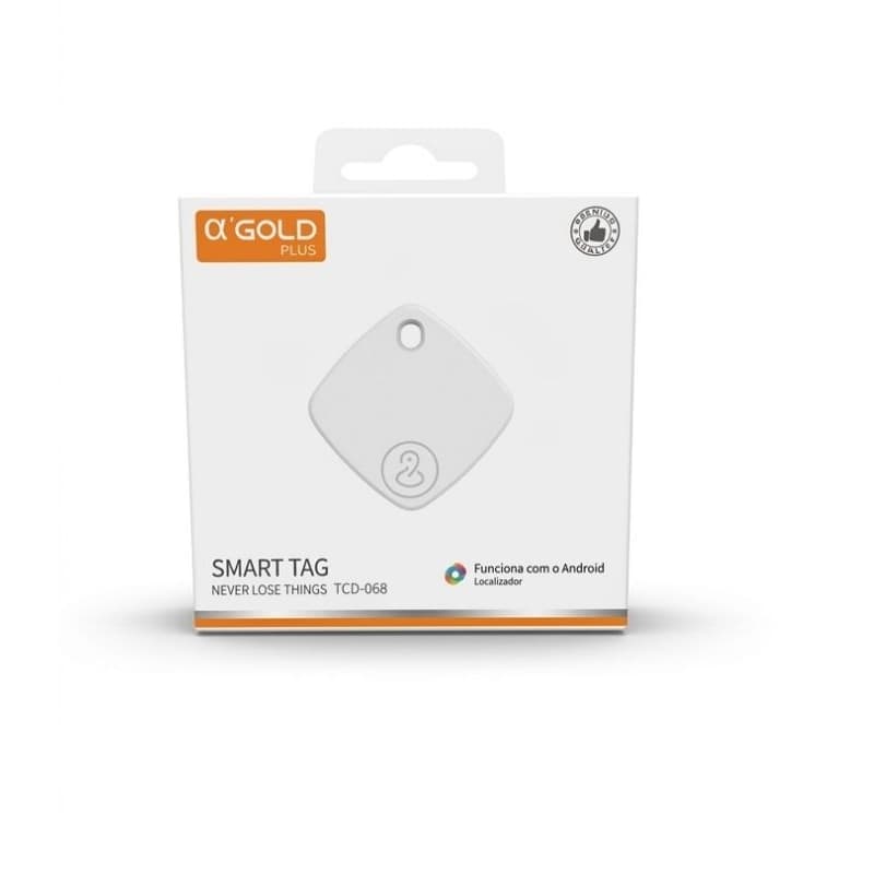 Smart Tag Localizador Rastreador Bluetooth Agold TCD-06B ANDROID - Chaves Crianças Pets Malas Carro - ENVIO IMEDIATO
