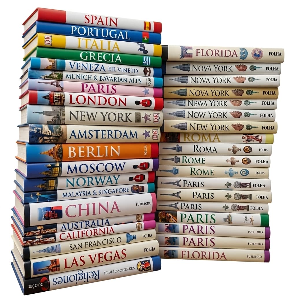 Coleção Guia Visual - Folha De São Paulo