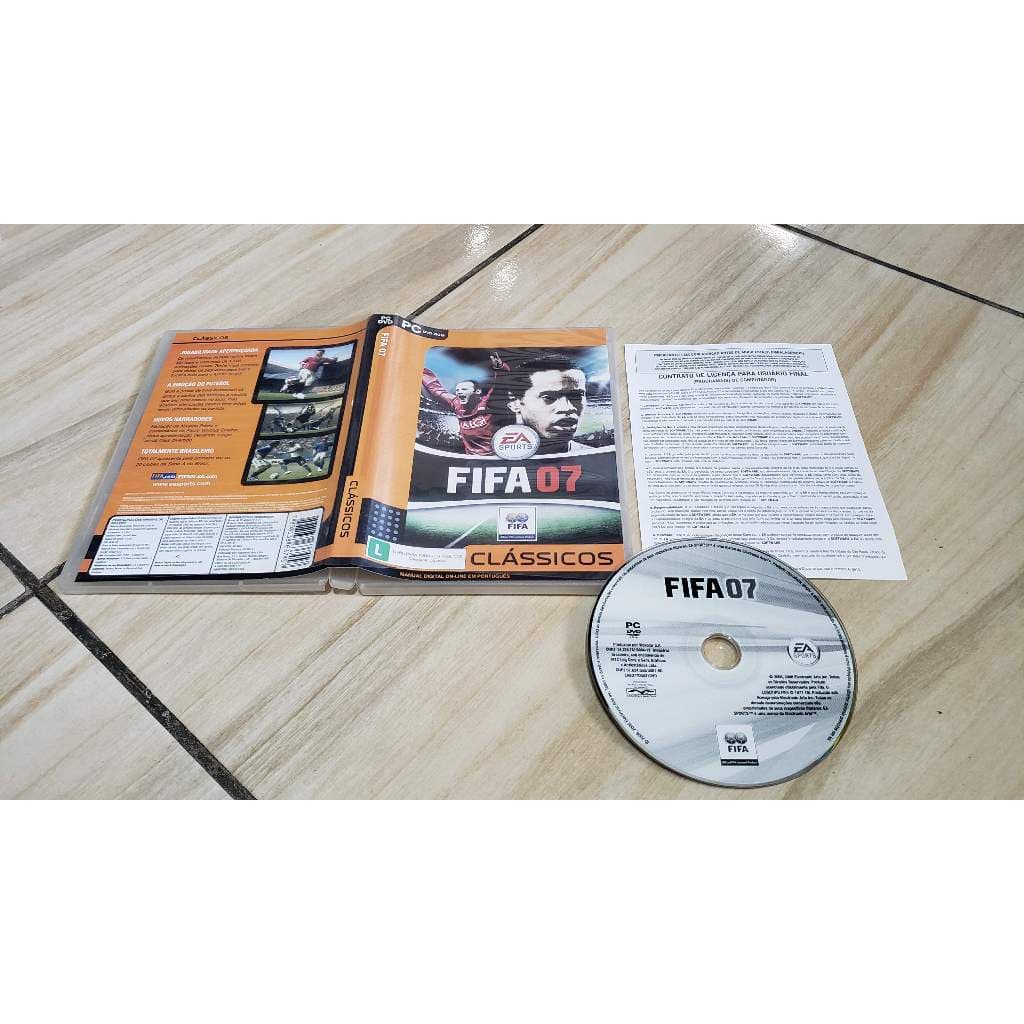 Fifa 07 Pra Pc Computador. Tudo 100% N778