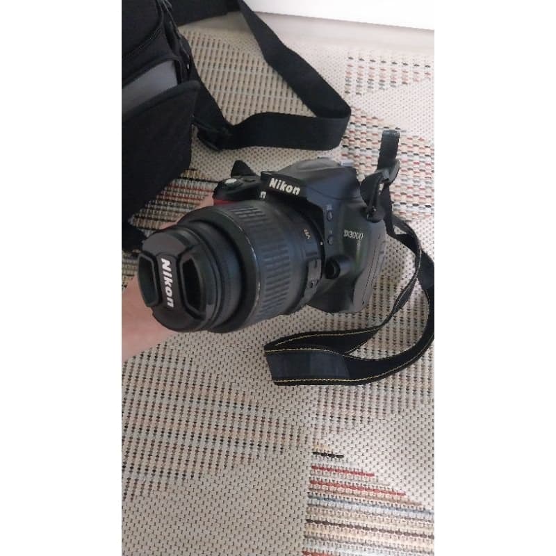 Kit Fotografia Nikon D3000 + Lente 50mm + Bolsa