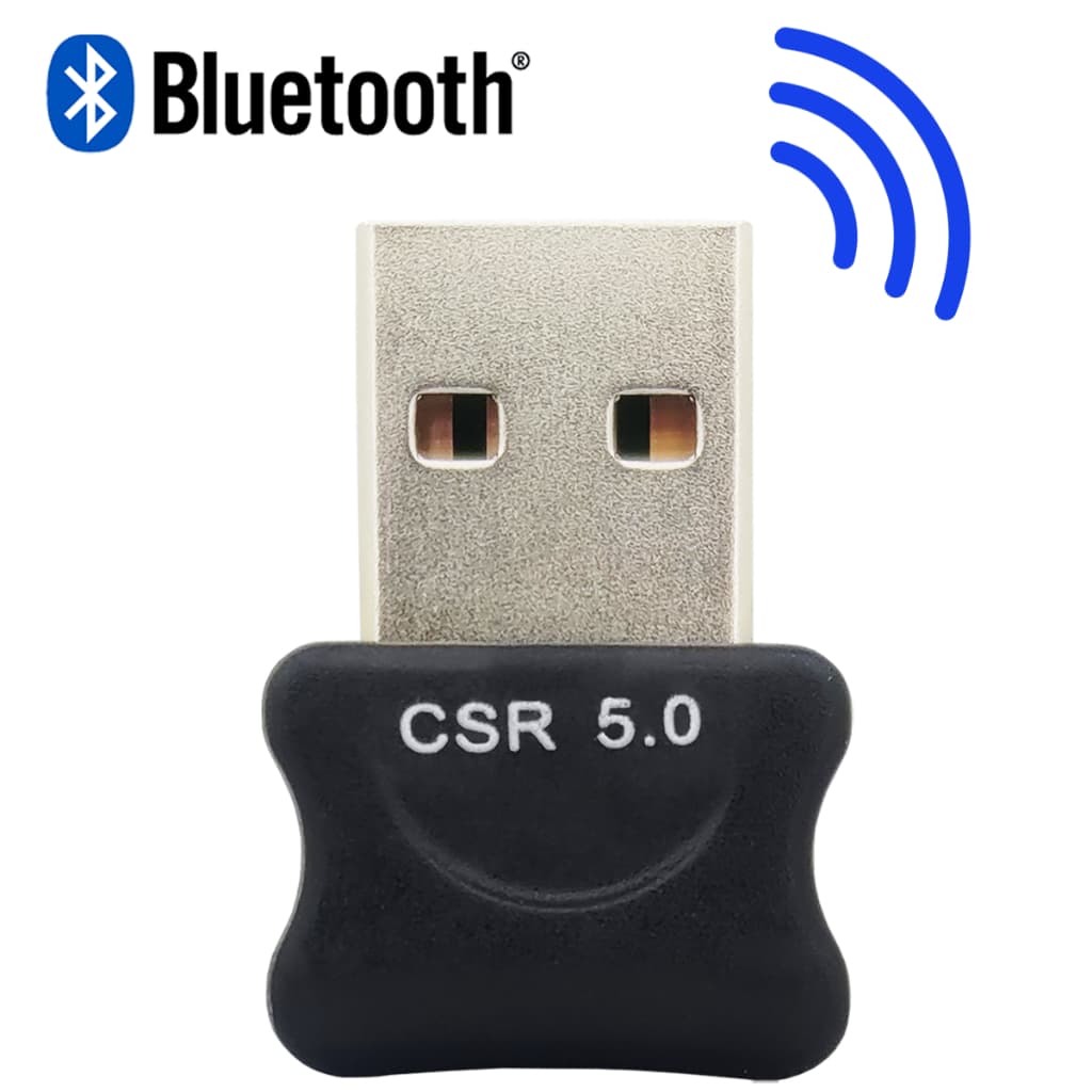 Adaptador Usb Wireless Bluetooth 5.0 Dongle Conector Pc Notebook Fone Som