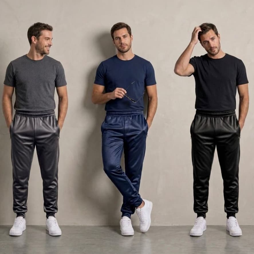 Calças Jogger Masculina com 3 PEÇAS e UNIDADE M ao GG Ótimas Para caminhada cross fit academia