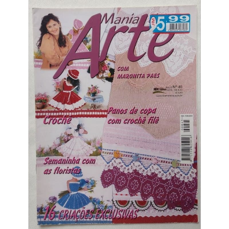 Revista Crochê Trabalho Em Linha