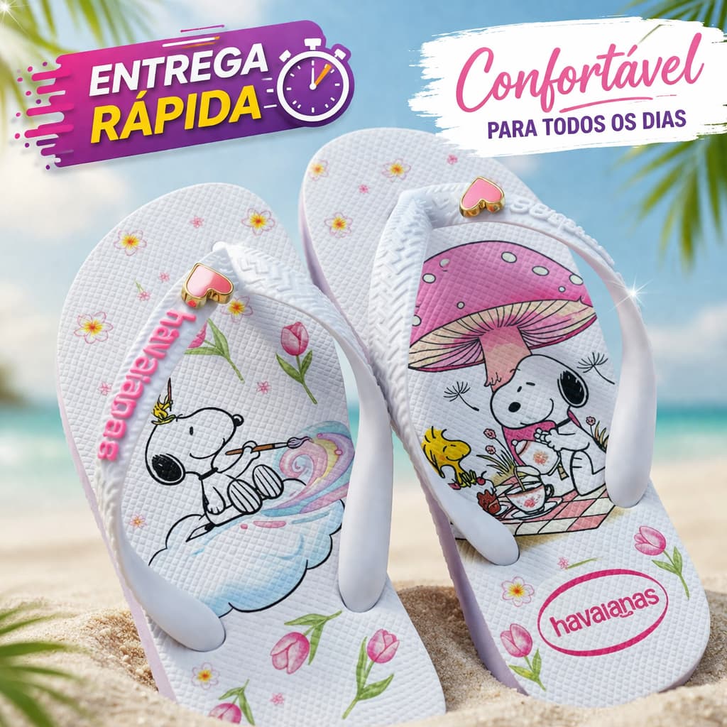 Chinelo Pedraria Feminino – Praia & Dia a Dia | Confortável | Varias Estampas | Tamanho 33 ao 40| Pronta Entrega