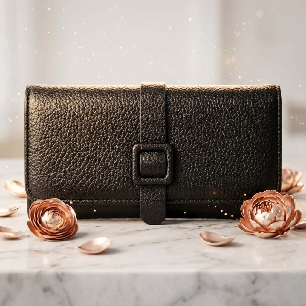 Carteira Feminina Grande Porta Cartões Moedas e Celular - Elegante e Prática