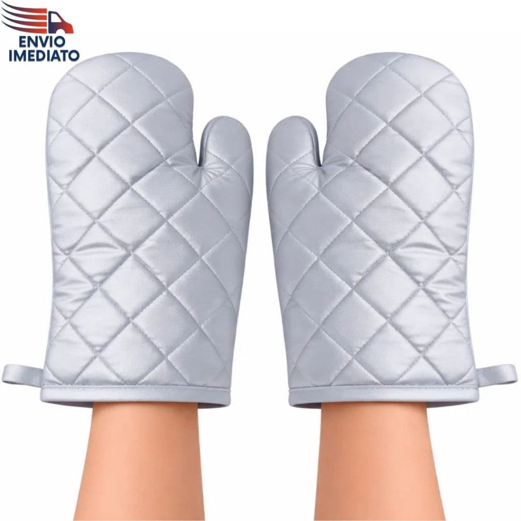 Kit 2 Luvas Térmica para Fogão Quente e Assadeiras