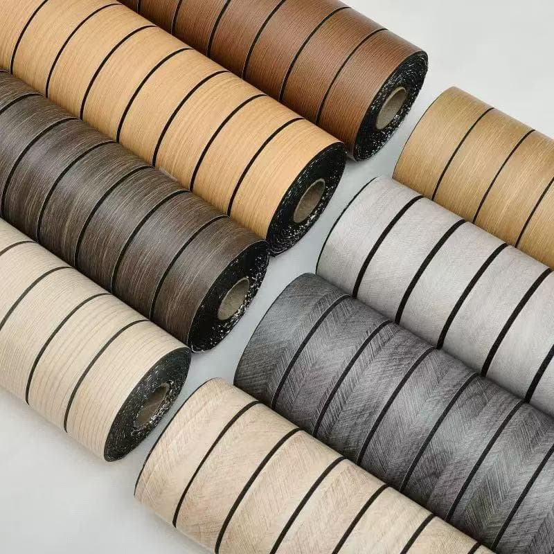 Painel Placa Flexível 3D Autoadesiva Madeira Ripada 3m x 60cm Revestimento de Parede Laminado Sala Cozinha Lavabo