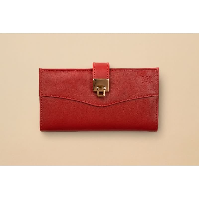 Carteira Feminina em Couro legítimo grande