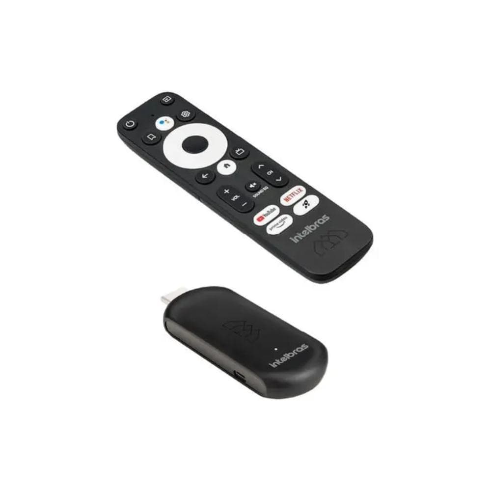 Smart Box Android Intelbras TV Izy Play Stick Full HD Preto