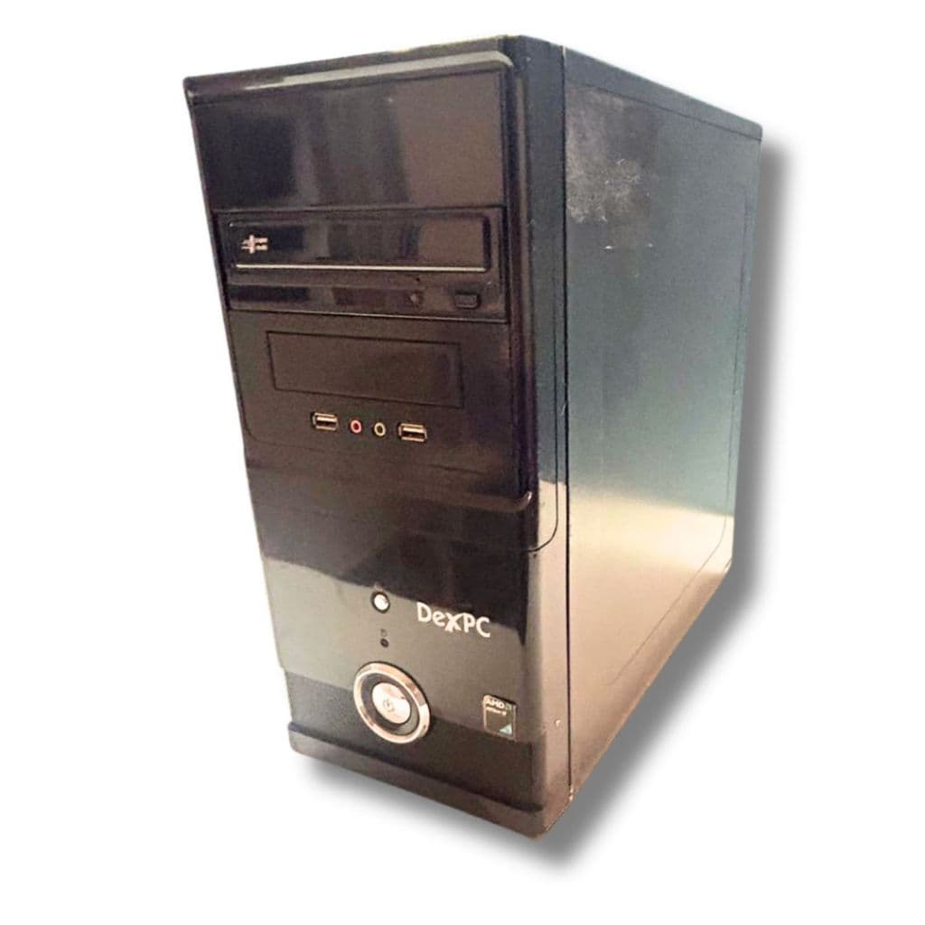 Gabinete DEXPC ATX Preto  usado com USB Frontal