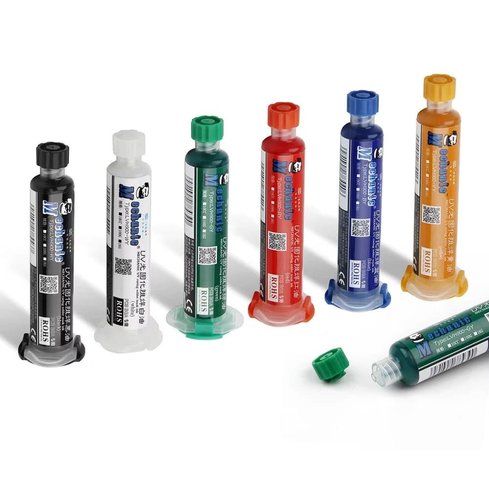 Tinta Uv Mascara Uv Mechanic Lvh900-10cc Seringa