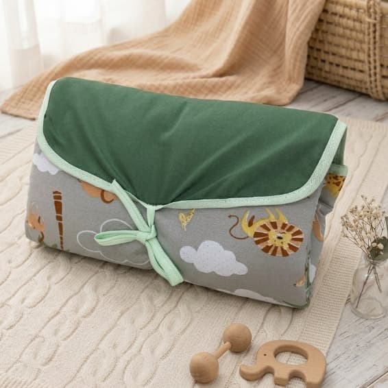 Trocador Portátil Bebe Impermeável Dobrável Menino Menina